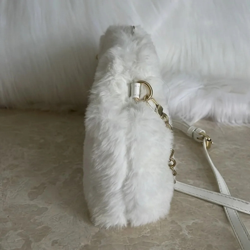 ISAAC MIZRAHI new york  faux fur NEW‎ bag - Picture 4 of 11